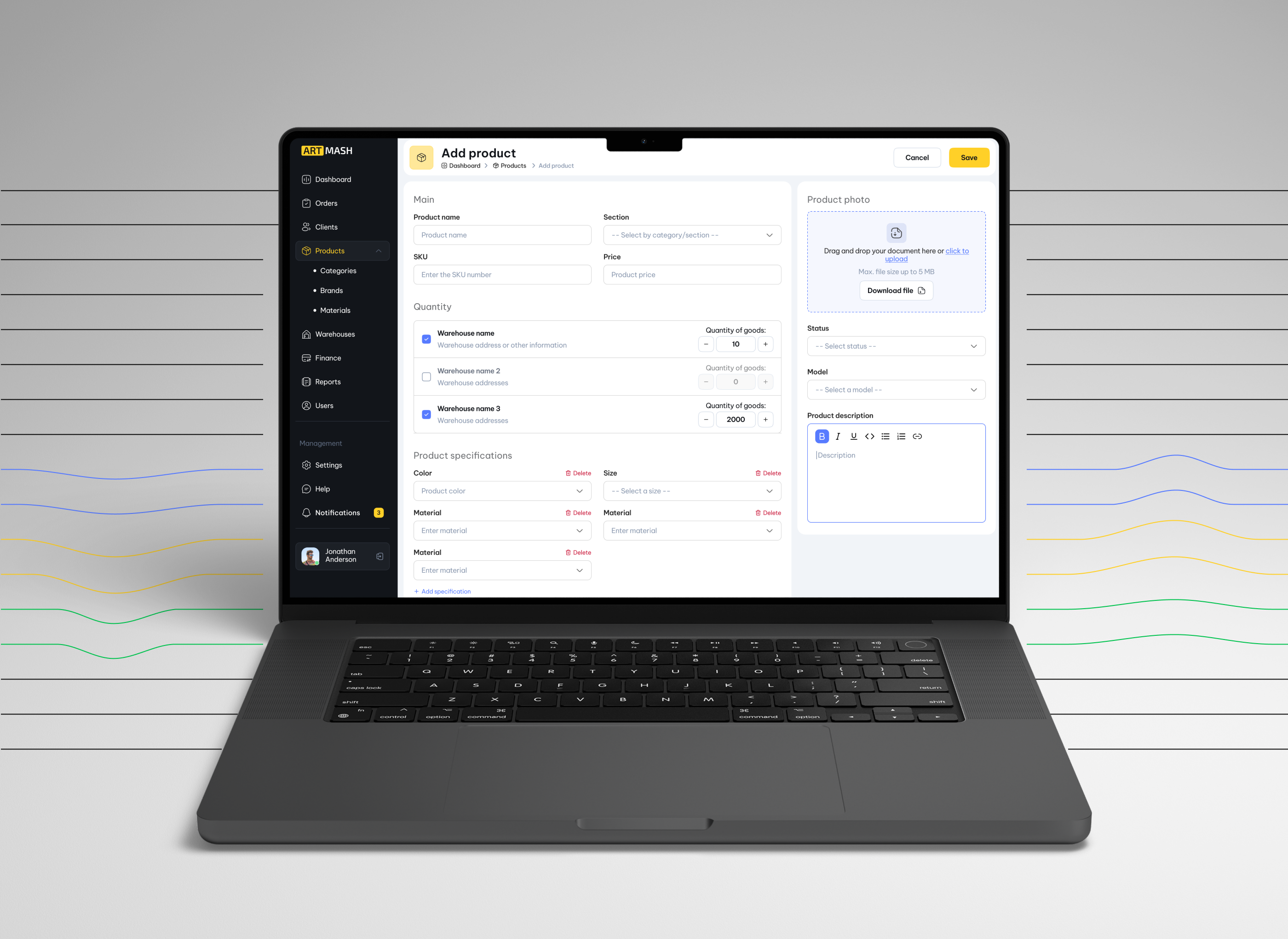 
                Developing a Production
                Management System (MES)
                for Artmash
             - Picture №7