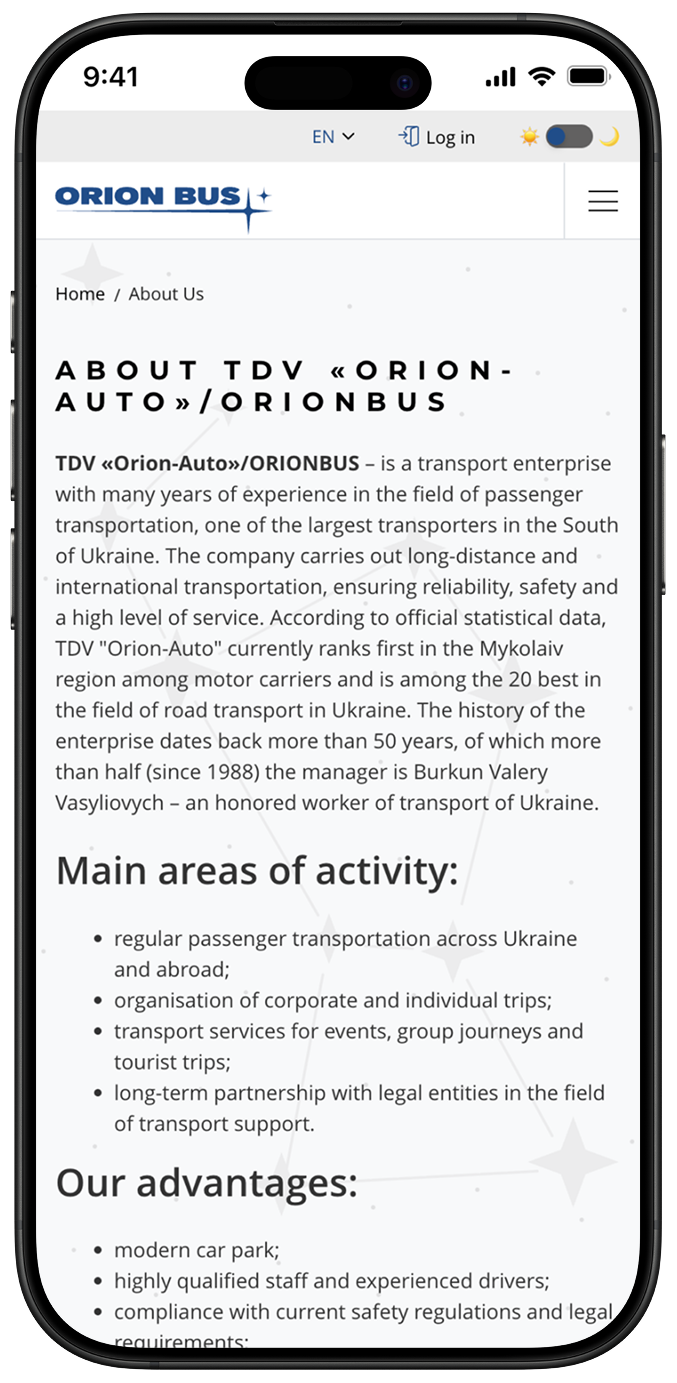 
            Orion Bus
         - Picture №29