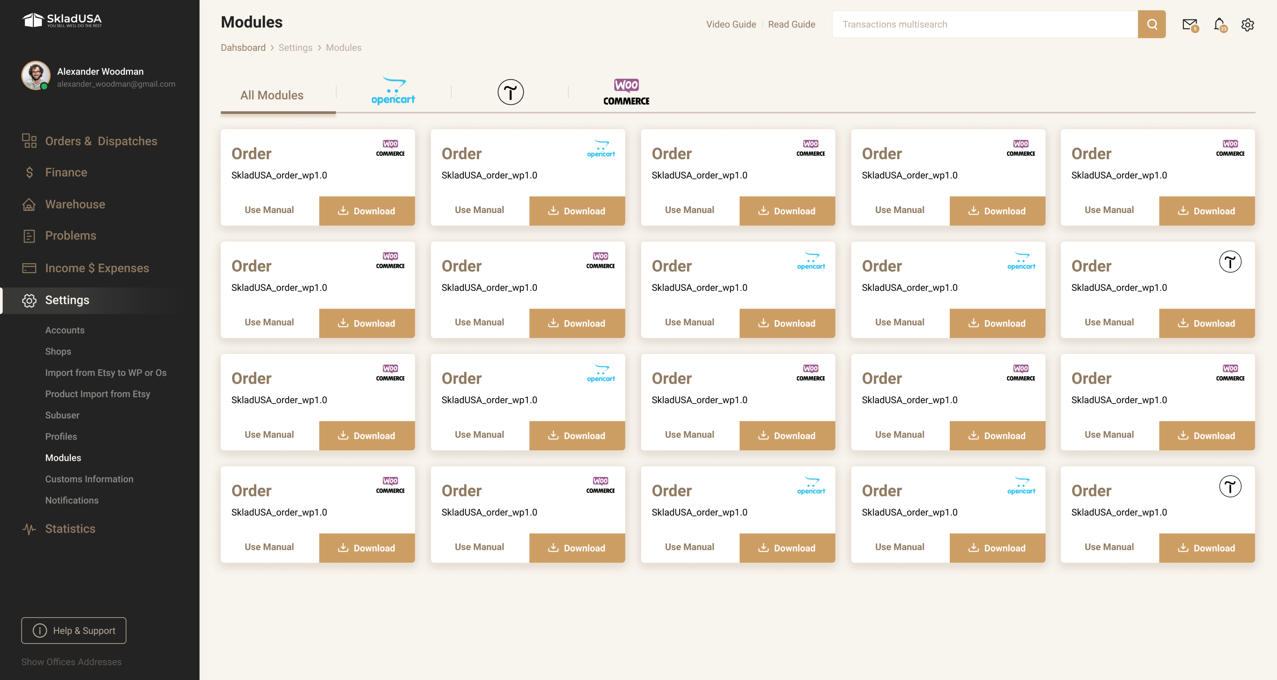 Custom CRM Solution for SkladUSA Logistics Company - Picture №39