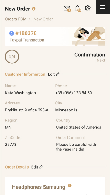 Custom CRM Solution for SkladUSA Logistics Company - Picture №12