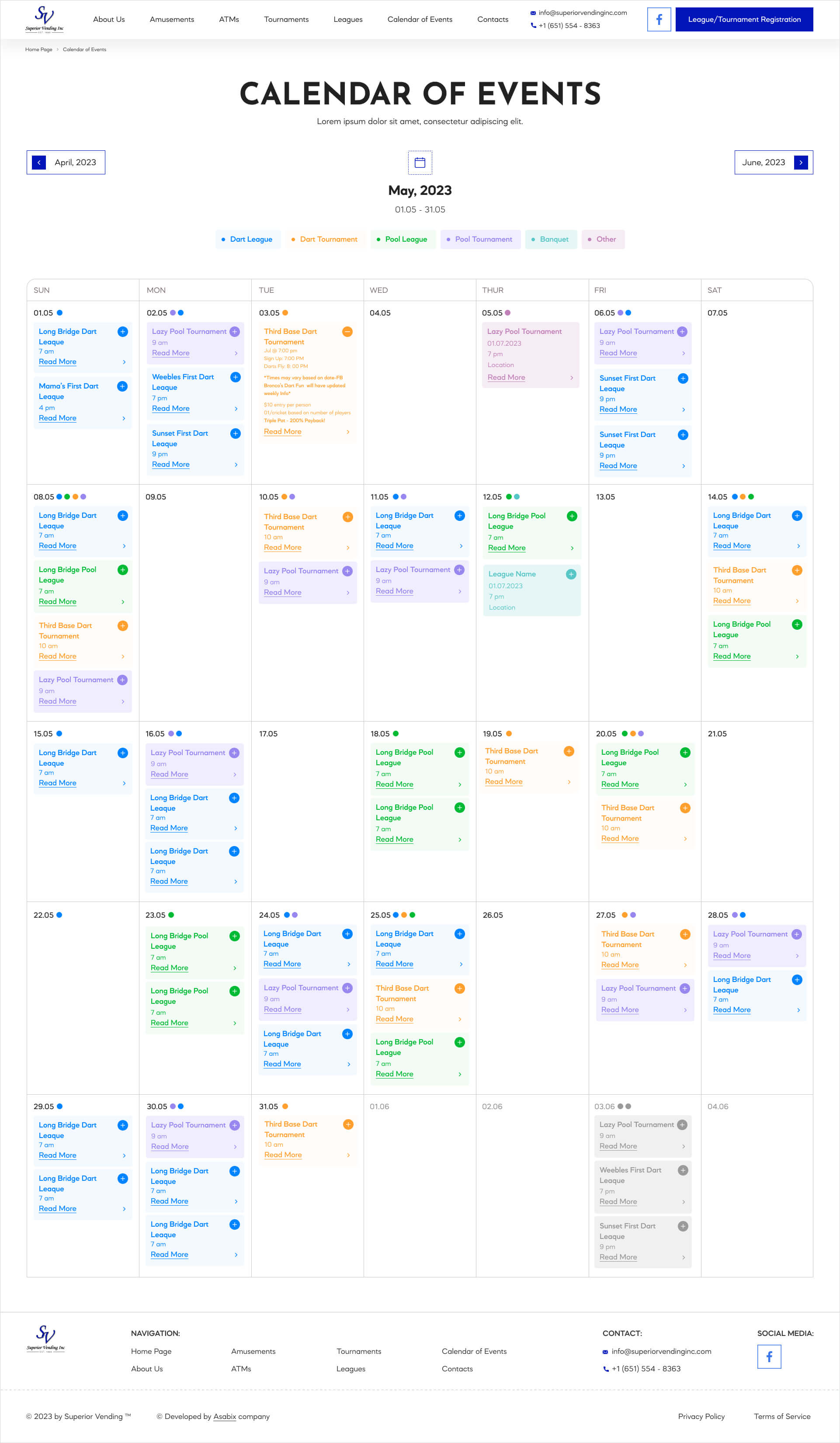 Web Application Development for Superior Vending™ Company - Picture №26 Web Application Development for Superior Vending™ Company - Picture №26