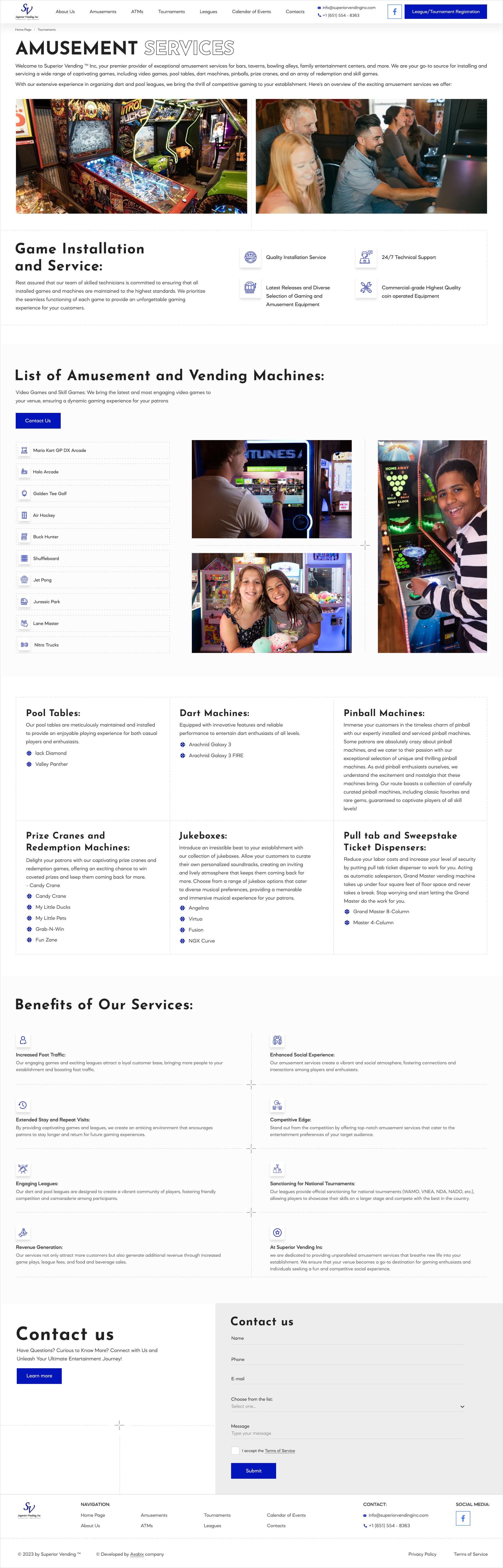 Web Application Development for Superior Vending™ Company - Picture №29 Web Application Development for Superior Vending™ Company - Picture №29